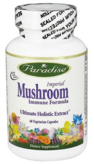 Paradise Herbs   Imperial Mushroom Immune Formula   60 Vegetarian Capsules