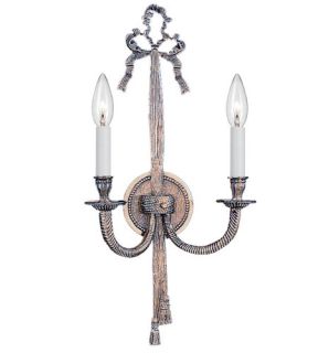 Arlington 2 Light Wall Sconces in Pewter 658 PW