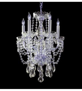 Traditional Crystal Chandeliers in Polished Chrome 1129 CH CL SAQ