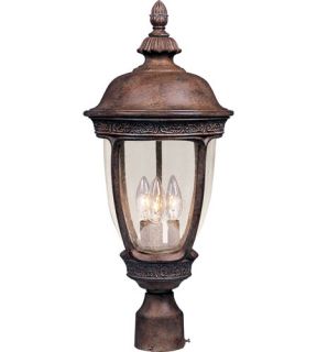 Knob Hill Vx 3 Light Post Lights & Accessories in Sienna 40461CDSE