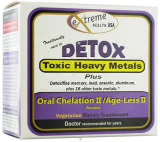 Extreme Health USA   Detox Heavy Metal II/Age Less II Formula Kit  
