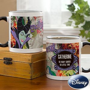 Disney Personalized Coffee Mugs   Maleficent from Sleeping Beauty