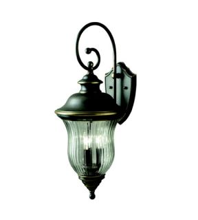 Sausalito 3 Light Outdoor Wall Lights in Olde Bronze 9492OZ