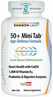 Rainbow Light   50+ Mini Tab Age Defense Formula   90 Tablets