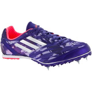 adidas XCS 3 Spike adidas Womens Running Shoes Blast Purple/Metallic Silver/Re