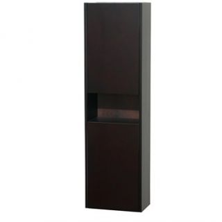 Diana Wall Cabinet by Wyndham Collection   Espresso