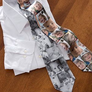 Personalized Photo Collage Ties   Favorite Faces