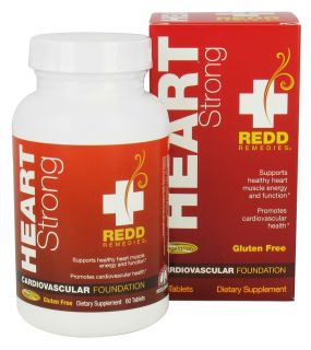 Redd Remedies   Heart Strong Cardiovascular Support   60 Tablet(s)