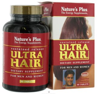 Natures Plus   Ultra Hair Sustained Release   90 Tablets
