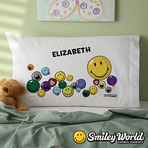 Personalized Smiley Face Pillowcases