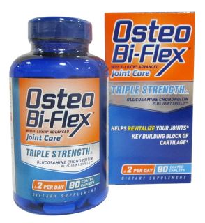 Osteo Bi Flex   Joint Shield Formula With 5 Loxin Triple Strength   80 Caplets