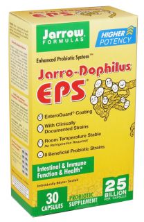 Jarrow Formulas   Jarro Dophilus EPS Enhanced Probiotic System   30 Capsules