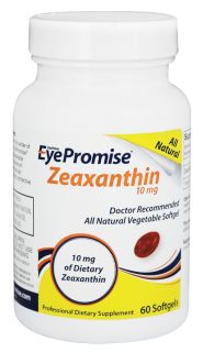 EyePromise   Zeaxanthin 10 mg.   60 Softgels