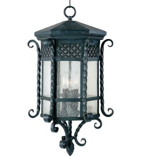 Scottsdale 3 Light Outdoor Pendants/Chandeliers in Country Forge 30129CDCF