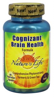 Natures Life   Cognizant Brain Health Formula   60 Vegetarian Capsules