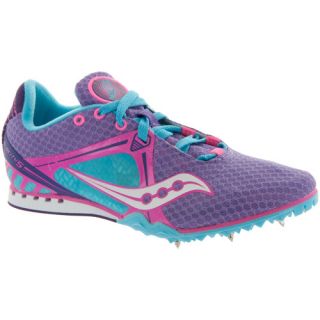Saucony Velocity 5 Spike Saucony Womens Running Shoes Purple/Pink/Light Blue