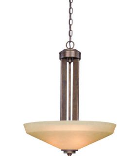 Sherwood 3 Light Pendants in Sienna 2704 90