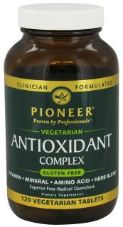 Pioneer   Antioxidant Complex   120 Vegetarian Tablets