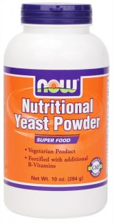 NOW Foods   Nutritional Yeast Powder   10 oz.