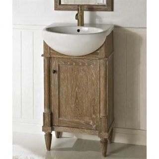Fairmont Designs Rustic Chic 20 Vanity & Sink Set   Weathered Oak