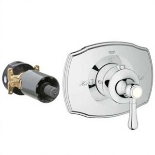 Grohe GrohFlex Authentic Custom Shower Thermostatic Trim with Control Module   S