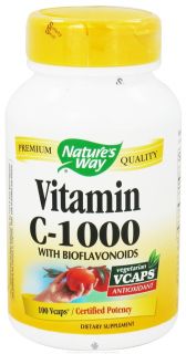 Natures Way   Vitamin C 1000 with Bioflavonoids   100 Vegetarian Capsules