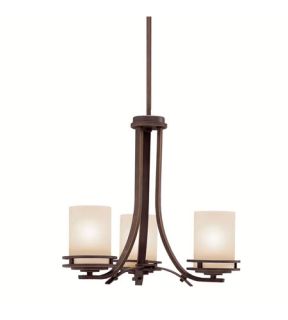 Hendrik 3 Light Chandeliers in Olde Bronze 1671OZ