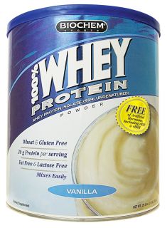 Biochem by Country Life   100% Whey Protein Powder Vanilla   29.9 oz.