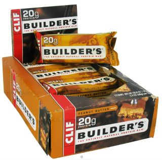 Clif Bar   Builders Protein Crisp Bar Peanut Butter   2.4 oz.