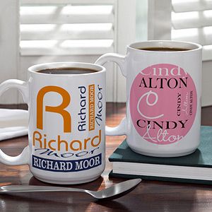 Large Personalized Coffee Mugs   Personally Yours