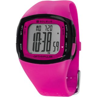 Soleus Pulse Rhythm Heart Rate Monitor Pink Soleus Heart Rate Monitors