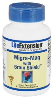 Life Extension   Migra Mag with Brain Shield   90 Vegetarian Capsules