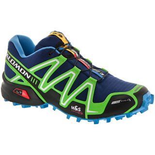 Salomon Speedcross 3 Climashield Salomon Mens Running Shoes Lake/Fluo Green/Fl