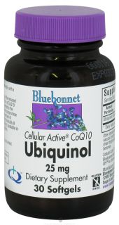 Bluebonnet Nutrition   Cellular Active CoQ10 Ubiquinol From Kaneka QH 25 mg.   30 Softgels