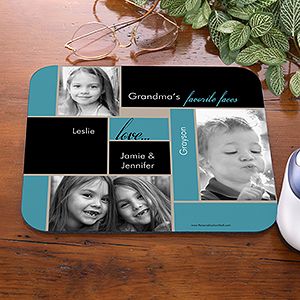Personalized Photo Mouse Pads   Favorite Faces