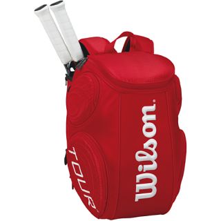 Wilson Tour Large Backpack Red Molded Wilson Tennis Bags