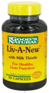Good N Natural   Liv A New With Milk Thistle   90 Capsules