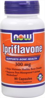 NOW Foods   Ipriflavone 300 mg.   90 Capsules