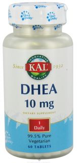 Kal   DHEA 10 mg.   60 Tablets