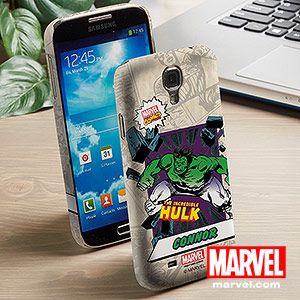 Personalized Marvel Comics Galaxy 4 Cell Phone Case   Iron Man, Wolverine, Hulk