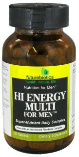 Futurebiotics   Hi Energy Multivitamin For Men   120 Tablets