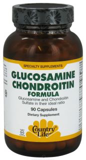 Country Life   Glucosamine Chondroitin Formula   90 Capsules Formerly Biochem
