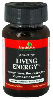 Futurebiotics   Living Energy   75 Vegetarian Tablets