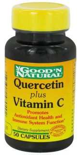 Good N Natural   Quercetin Plus Vitamin C   50 Capsules Formerly Non Citrus Bioflavonoid