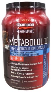 Champion Performance   Metabolol II Rich Chocolate   2.2 lbs.