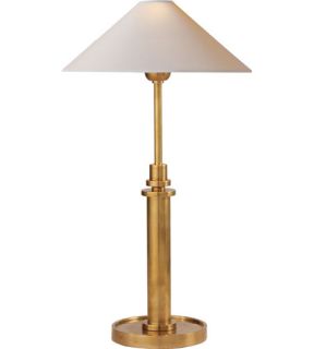 Studio Hargett 1 Light Table Lamps in Hand Rubbed Antique Brass SP3011HAB NP