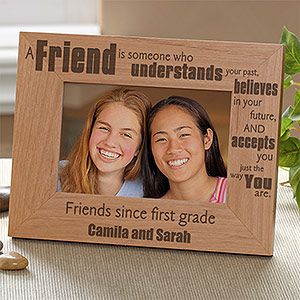 Personalized Picture Frames   Friends Forever 4x6