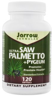 Jarrow Formulas   Ultra Saw Palmetto + Pygeum   120 Softgels
