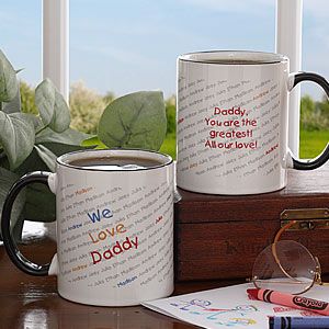 My Little Ones Personalized Coffee Mug for Parents