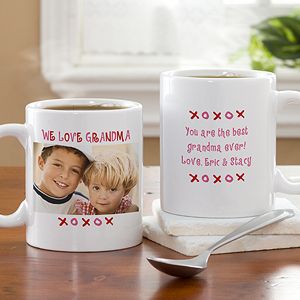 Personalized Loving You Photo Coffee Mugs